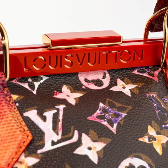 Louis Vuitton x Richard Prince SS/08 Runway Papillon Frame Watercolor Bag - Picture 9 of 12
